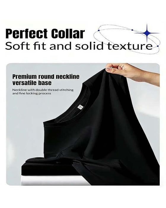 Men's Crew Neck Letter T-Shirt