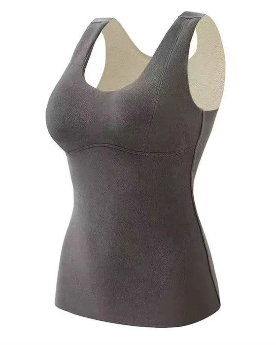Solid Color Thermal Tank Top