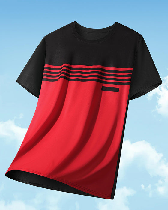 Men's Breathable Quick Dry Short Sleeve T-Shirt