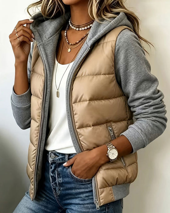 Hooded Fleece Warm Coat