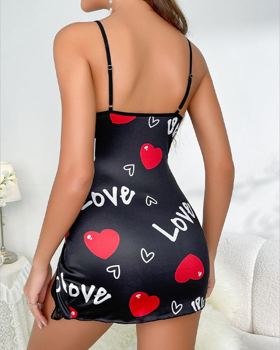 Sexy Spaghetti Straps Sleep Dress