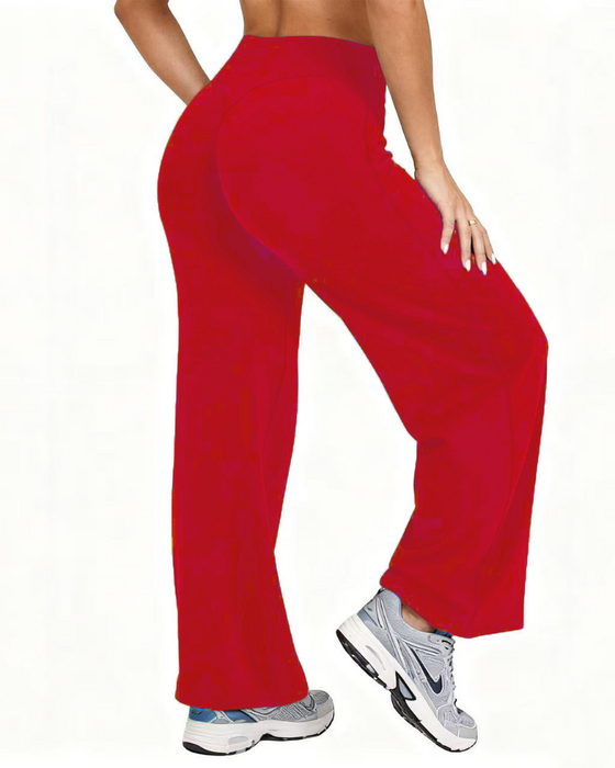 Casual Yoga Wide-Leg Pants