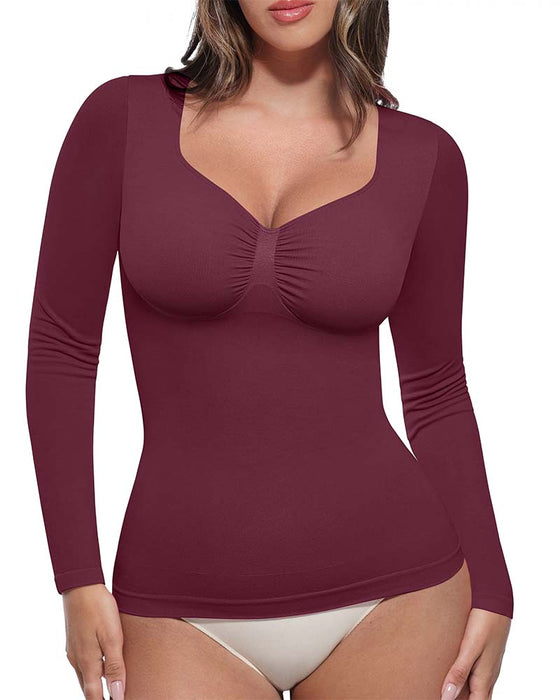 Long Sleeve Solid Casual Top