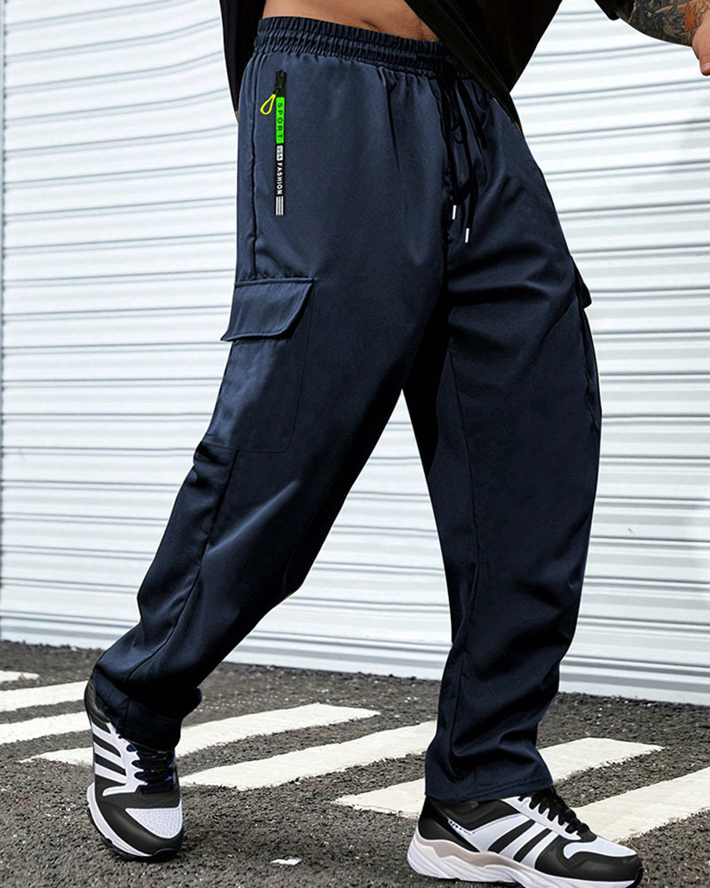 Loose Large Pocket Cargo Pants