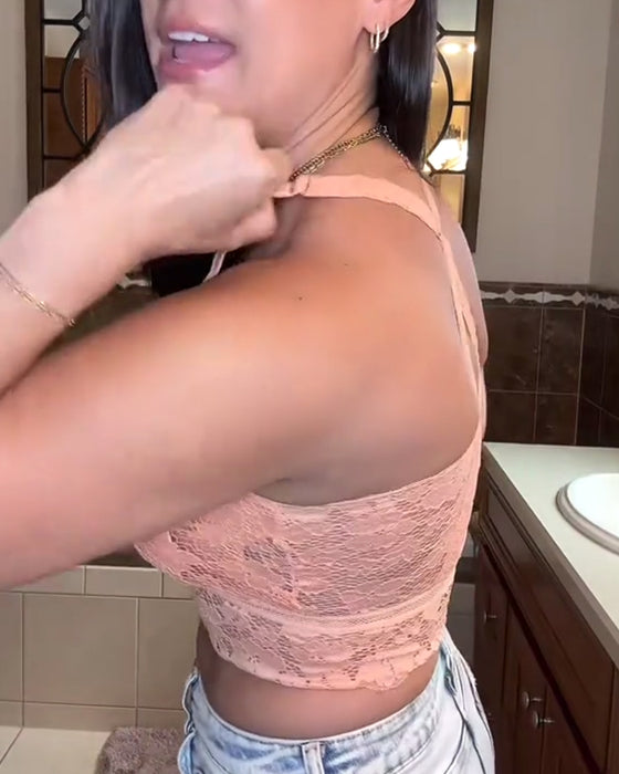 Sexy Lace Solid Color Underwear