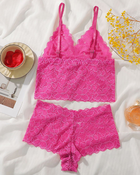 Sexy Lace Lingerie Set