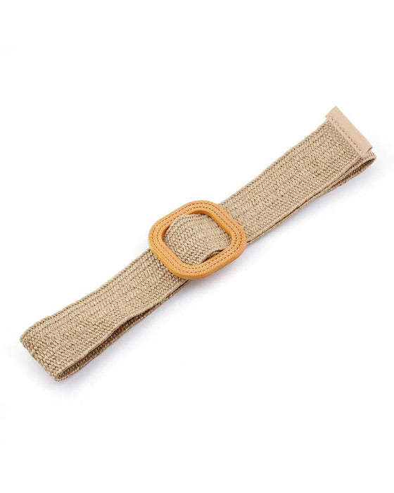 Boho Style Buckle Elastic Belt