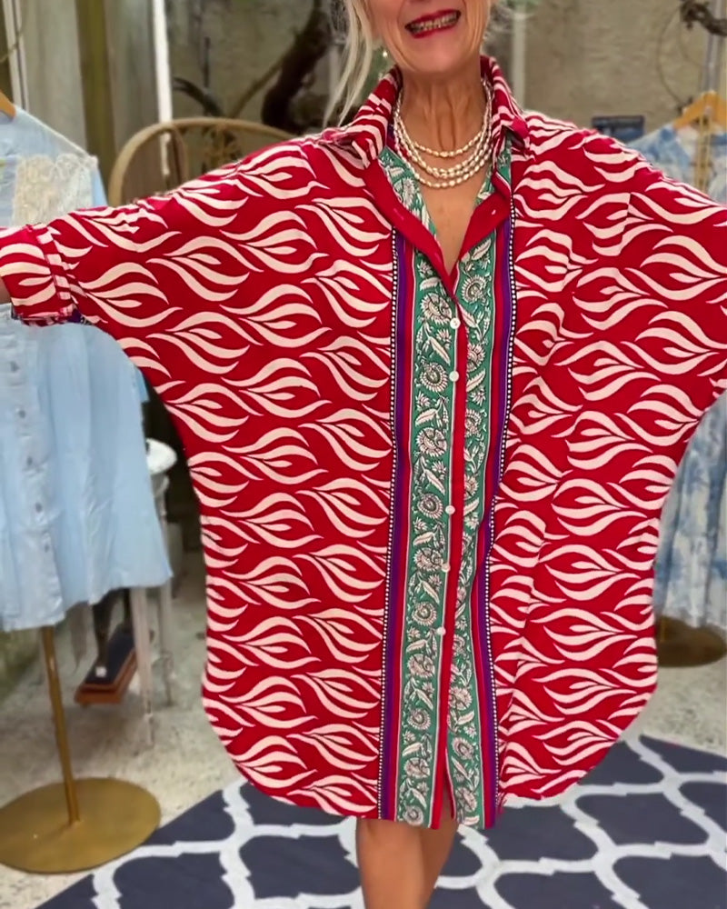 Bohemian Shirt Dress