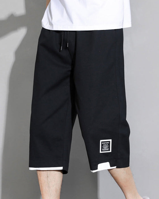 Sport Casual Cropped Pants