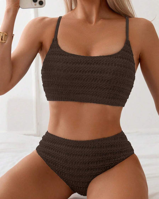 Sexy Two-Piece Suspender Bikini
