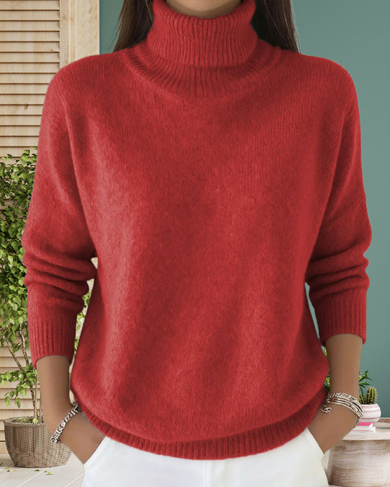 Turtleneck Lazy Style Pullover