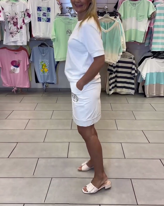 Printed Stylish Casual Suit