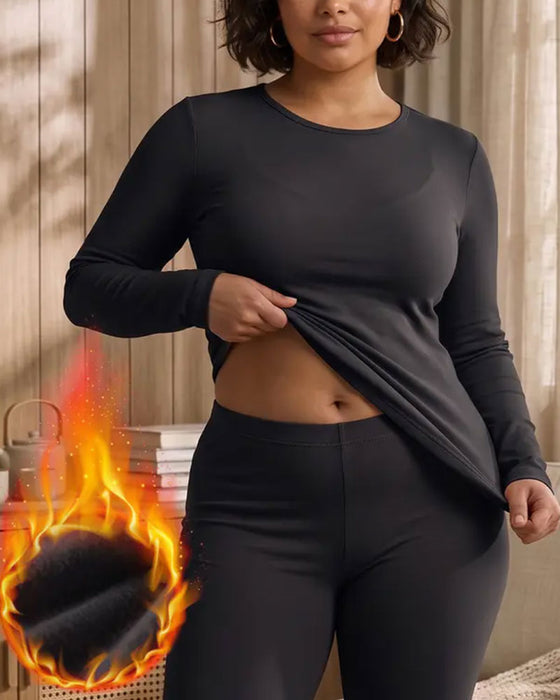Brushed Thermal Underwear Set