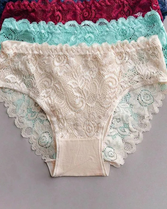 Hollow Out Lace Panties