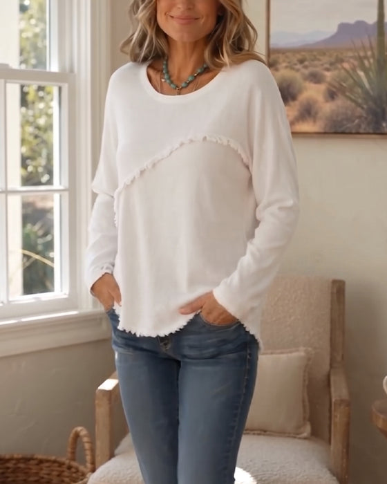 Vintage Fringed Top