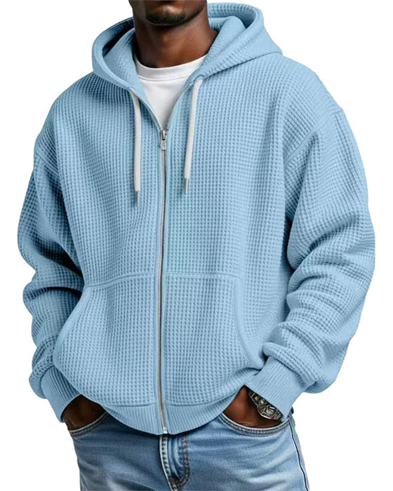 Fashion Long Sleeve Hooded Coat
