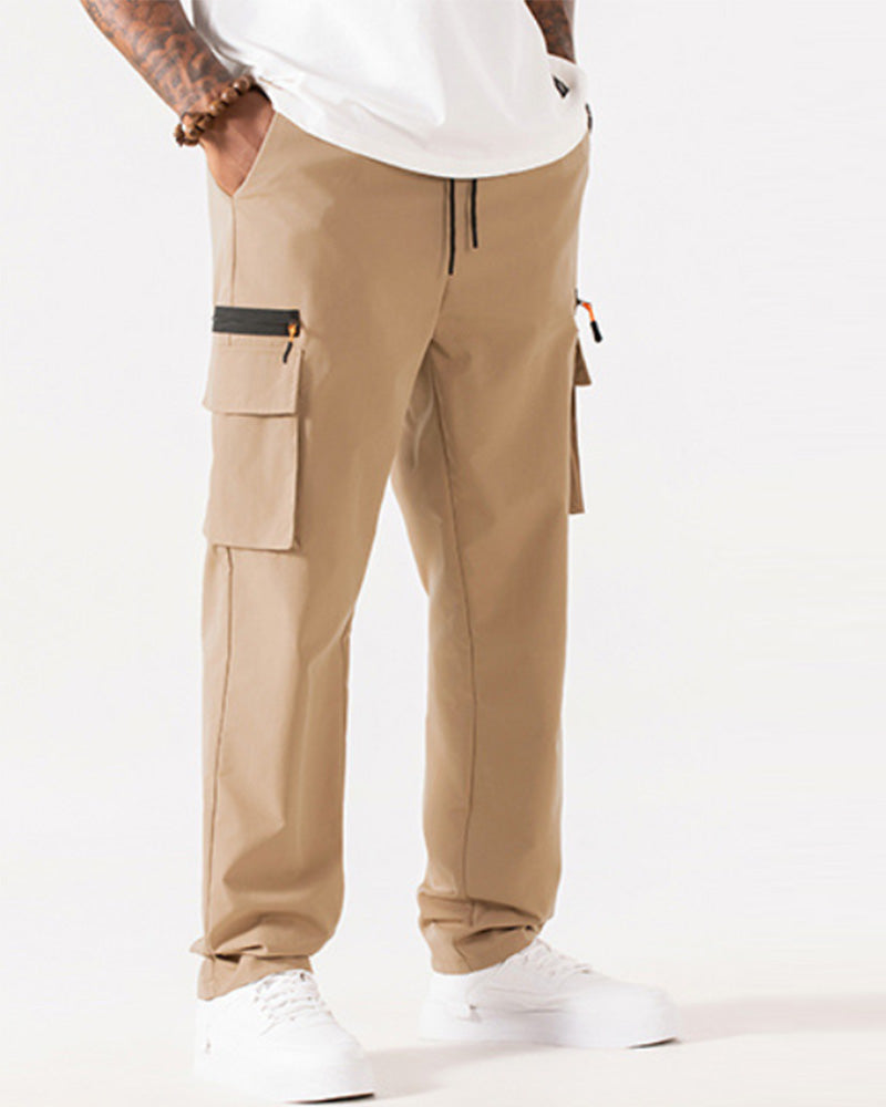 Loose Casual Multi-Pocket Cargo Pants