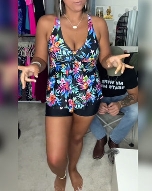 Fashion Print Sexy Swimsuit