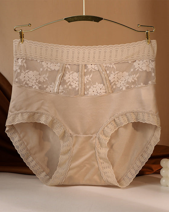 High Waist Lace Women's Panties