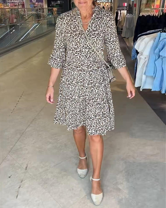 Leopard Print Dress