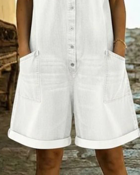 Short Sleeve Jumpsuits