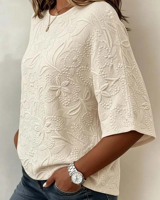 Women's Casual Floral Blouse