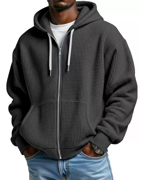Fashion Long Sleeve Hooded Coat