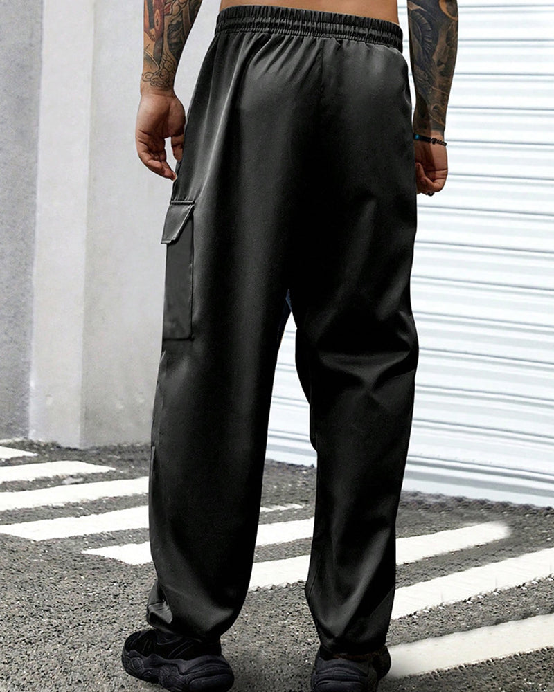 Loose Large Pocket Cargo Pants