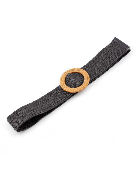 Boho Style Buckle Elastic Belt
