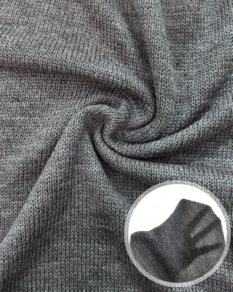 Raglan Sleeve Knot Side Sweater