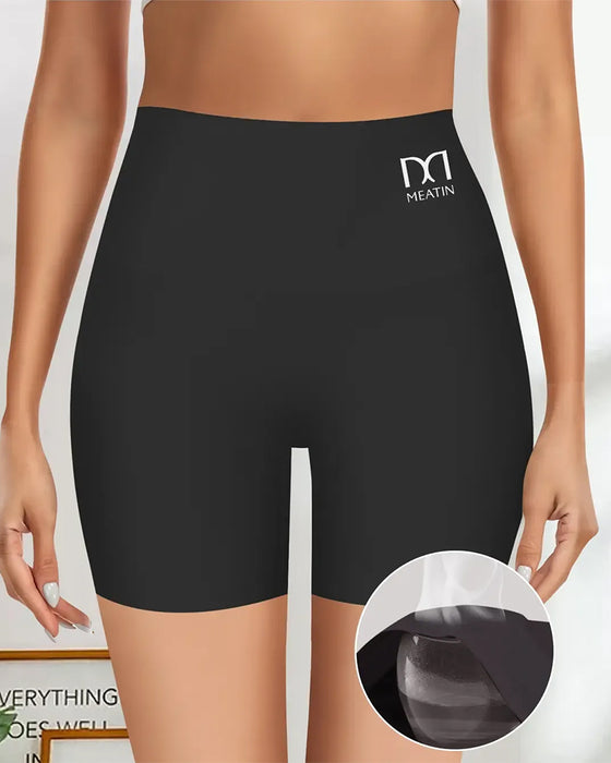 Mid-Rise Solid Color Shorts