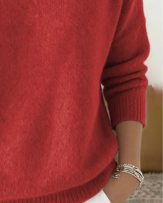 Turtleneck Lazy Style Pullover