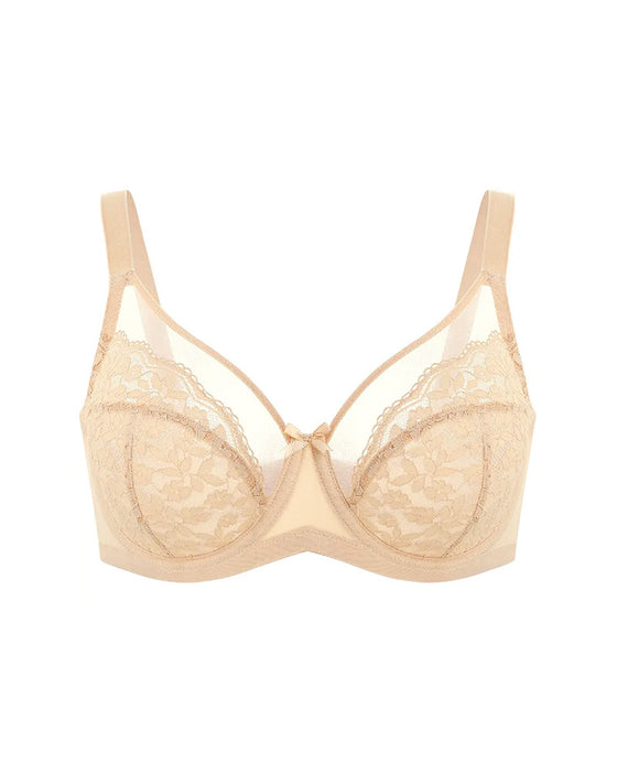 Women's Plus Size Lace Bra