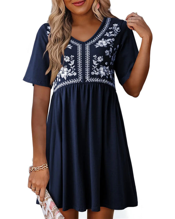 Vintage Artistic Loose Dresses