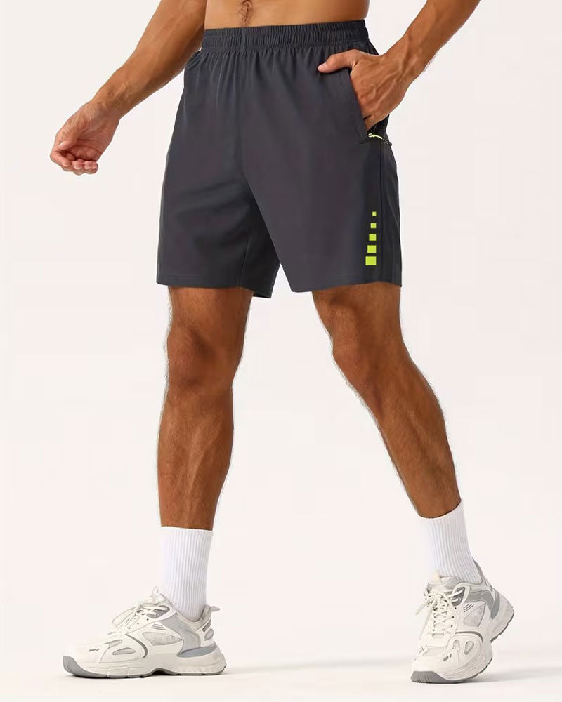 Men's Elastic Waist Casual Short