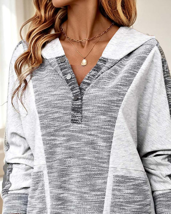 Long Sleeve Casual Hoodie